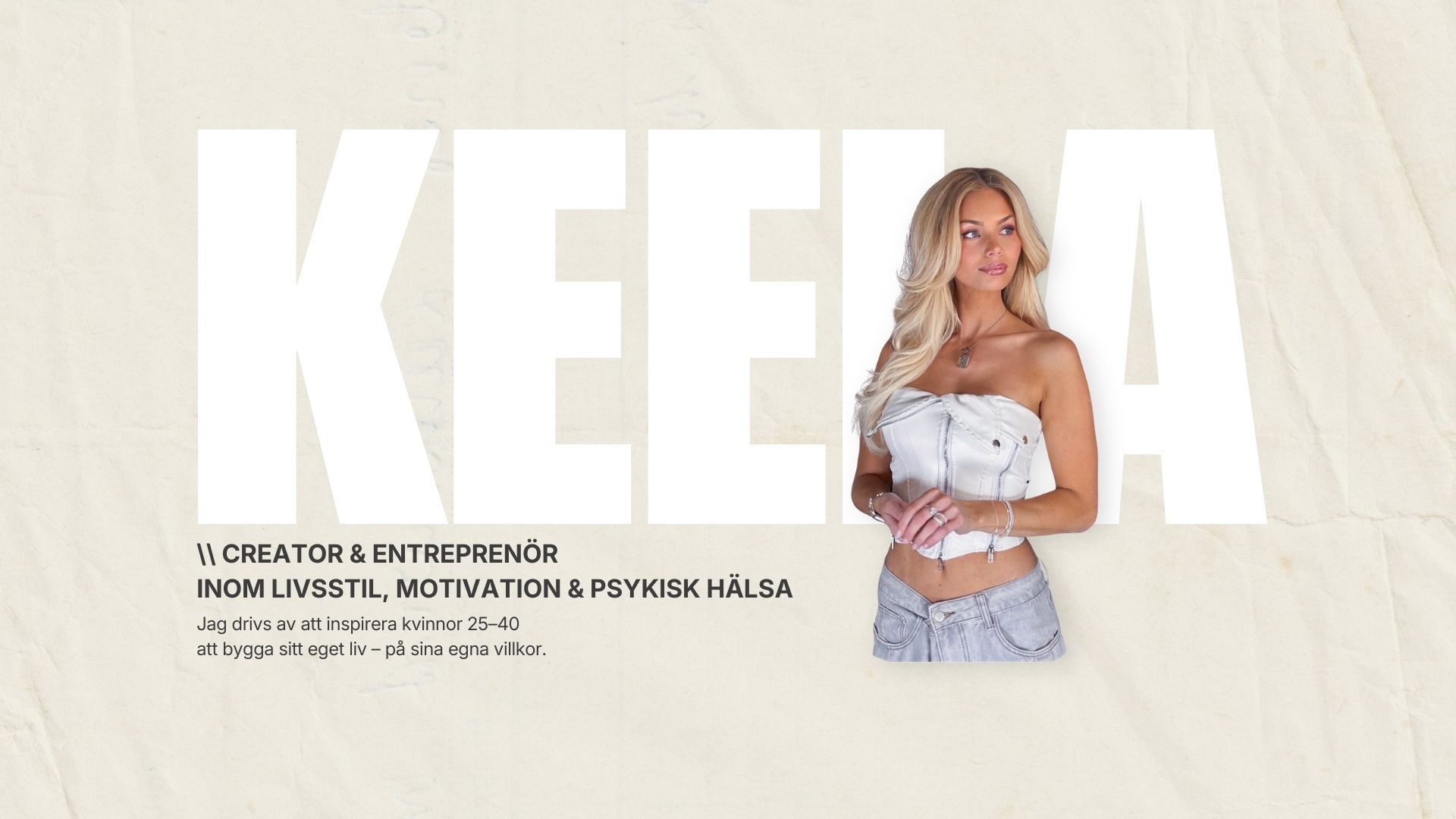 \\ Creator & Entreprenör  inom livsstil, Motivation & psykisk hälsa